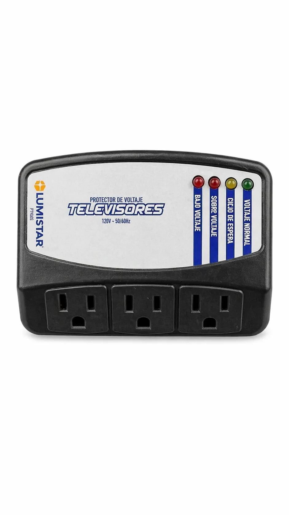 Protector de voltaje p/tv 110v luministar